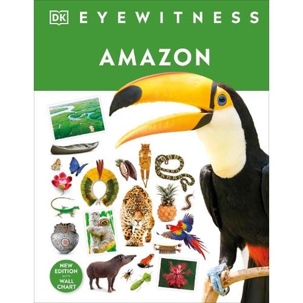 Visit one of the most incredible natural environments in this picture-packed guide to discover the Amazons plants and wildlife and its peopleBecome an eyewitness to the fascinating species that live in the depths of the Amazon rainforest in this picture-led reference guide that will take you on a visual tour of the nine South American countries it extends acrossChildren can journey down the River Amazon and explore the worlds largest rainforest 