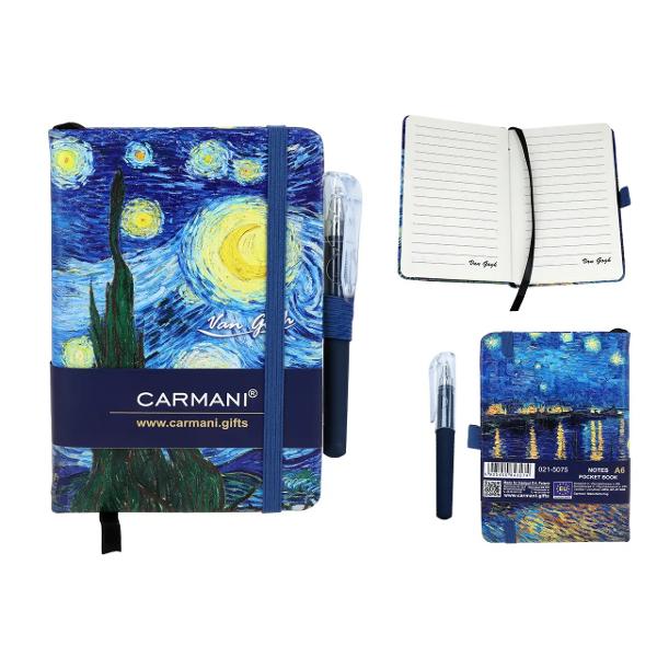 Bloc notes A6 Van Gogh Noapte Instelata 105x148 cm 0215075
