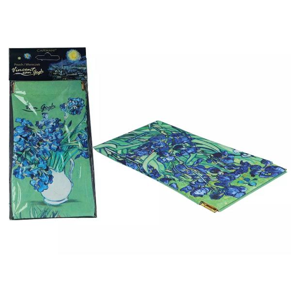 Etui pentru ochelari Van Gogh Iris 9x18 cm 0210323