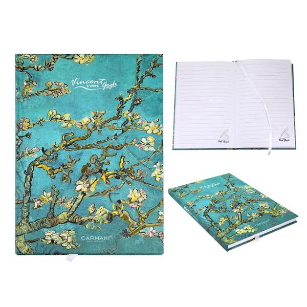 Bloc notes Van Gogh Almond Tree 21x145 cm 80 file 0215056