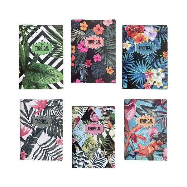 Caietul&nbsp;Elisa Tropical&nbsp;este solu&539;ia ideal&259; pentru &537;coal&259; av&acirc;nd&nbsp;60 file&nbsp;cu o grosime de&nbsp;80 grm&sup2; perfect adaptat&259; scrierii cu stiloul Caietul este disponibil &icirc;n format&nbsp;A4&nbsp;cu liniatur&259; &icirc;n&nbsp;Dictando&nbsp;8 mmIMPORTANT Pretul afisat este per bucata Nu se poate alege culoarea