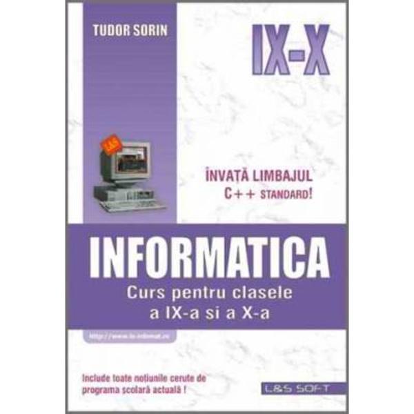 Informatica curs pentru clasele IX-X