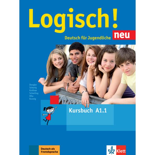 Das Kursbuch Logisch Neu A11 richtet sich an jugendliche Deutschlernende ohne Vorkenntnisse Dieser und der nachfolgende Teilband führen zur Niveaustufe A1 und bereiten auf die Jugendprüfung Fit in Deutsch 1 KID 1 und auf die DSD I vor Eine Clique von Jugendlichen ermöglichen den Schülerinnen und Schülern mit ihren Episoden und Geschichten Deutsch mit Spaß und Emotion zu lernen Mit dem interaktiven Arbeitsbuch der Integration von Mehrsprachigkeit und 