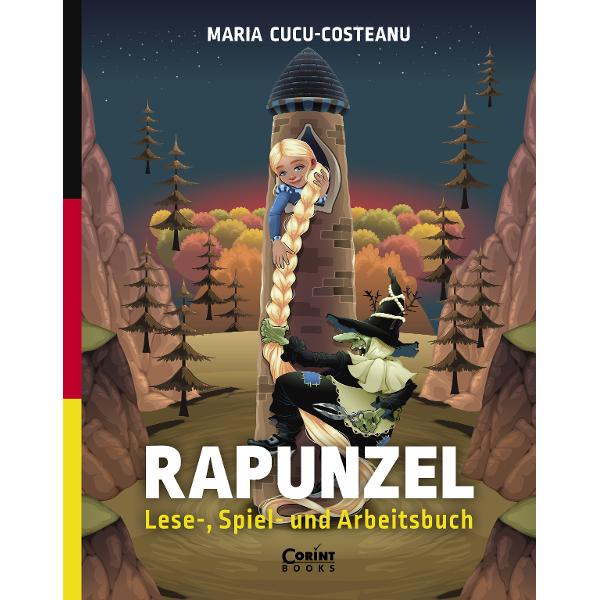 &bdquo;Recomand c&259;lduros aceast&259; prim&259; apari&539;ie din seria de c&259;r&539;i dedicate ciclului primar &537;i anume basmul Rapunzel &icirc;ntr-o form&259; accesibil&259; pentru copiii care pornesc pe drumul lung uneori dificil dar frumos al &icirc;nsu&537;irii limbii germaneCartea este o c&259;l&259;torie literar&259; care-&537;i bucur&259; &537;i &icirc;&537;i &icirc;mbog&259;&539;e&537;te cititorii prin imagina&539;ie vocabular 