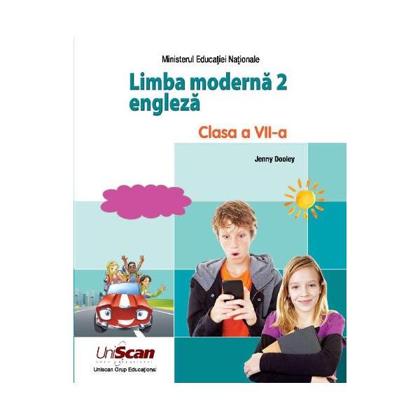 Manual Limba moderna 2 engleza pentru clasa a VII-a adaptare dupa varianta internationala a manualului Spark 3 Manual aprobat MEN 2019