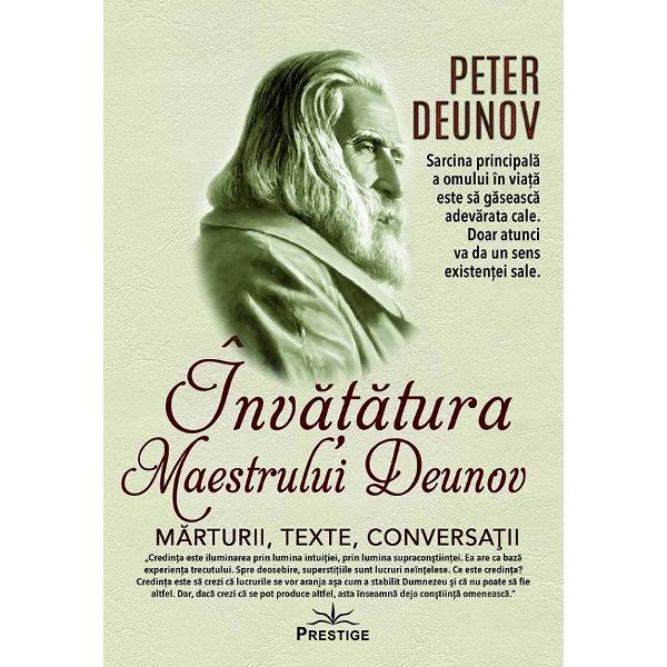 &Icirc;nv&259;&539;&259;tura lui Peter Deunov Beinsa Douno un maestru spiritual bulgar 1864-1944 este o &bdquo;&537;coal&259; a vie&539;ii&rdquo; centrat&259; pe fraternitatea universal&259; &537;i iubirea divin&259; Bazat&259; pe cinci principii fundamentale - iubire &icirc;n&539;elepciune adev&259;r dreptate &537;i virtute - aceast&259; &icirc;nv&259;&539;&259;tur&259; &icirc;mbin&259; spiritualitatea cu muzica &537;i paneuritmia dansul sacru ca mijloace de 