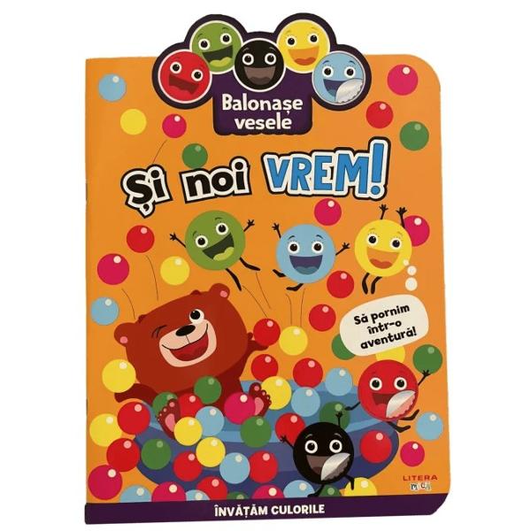 &Icirc;nva&539;&259; CULORILE &icirc;n timp ce te joci cu autocolanteCinci cercule&539;e colorate sunt gata s&259; se ia la &icirc;ntrecere cu anim&259;lu&539;ele &537;i s&259; se joace &icirc;mpreun&259; cu ele Al&259;turi de aceste balona&537;e vesele cel mic se va amuza &537;i va &icirc;nv&259;&539;a- s&259; recunoasc&259; culorile- s&259;-&537;i antreneze mi&537;c&259;rile &icirc;ncheieturii m&acirc;inii- s&259;-&537;i dezvolte 