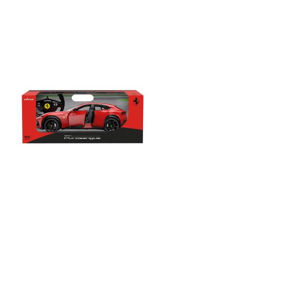 Copilul dumneavoastra se poate juca in voie cu masina cu telecomanda FERRARI PUROSANGUE scara 1 la 14 oferita de brandul international Rastar Nicio cursa nu este imposibil de castigat cu acesta masinuta replica oficiala cu licenta a modelului original construita cu mare atentie la detalii Masinuta are proportiile ideale pentru momente pline de distractie si amuzamentMasinuta functioneaza pe frecventa de 24GAlimentarea se face astfel  pentru masinuta sunt necesare 5 baterii tip AA  iar 