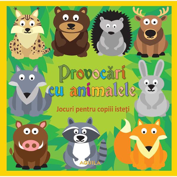 Descoper&259; lumea fascinant&259; a animalelor prin jocuri &537;i activit&259;&539;i pline de provoc&259;ri &Icirc;n acest volum colorat &537;i amuzant cei mici se pot preg&259;ti pentru &537;coal&259; &icirc;ntr-un mod juc&259;u&537; &icirc;&537;i pot dezvolta spiritul de observa&539;ie logica &537;i motricitatea fin&259; urm&259;rind urmele diferitelor animale Ghicitorilelabirinturile jocurile de identificare a umbrelor &537;i exerci&539;iile de tip 
