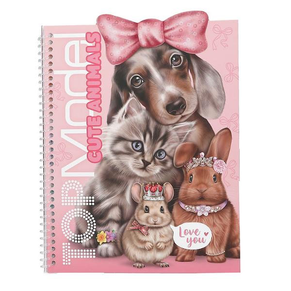 Aten&539;ie la dr&259;g&259;l&259;&537;enie Cartea cu stickere TOPModel &bdquo;Animale Dr&259;gu&539;e&rdquo; are 24 de pagini cu animale mici frumos ilustrate precum c&acirc;ini pisici iepuri &537;i &537;oareci care pot fi &icirc;nfrumuse&539;ate cu o mul&539;ime de stickere 7 pagini Cu legare spiralat&259; practic&259;