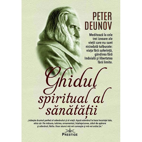 Peter Deunov 1864&ndash;1944&nbsp;este un maestru spiritual de origine bulgara Dupa studii de teologie si medicina in SUA 1888&ndash;1895 a tinut conferinte de la inceputul secolului XX pana la sfarsitul vietii Cuvintele lui infatiseaza intr-un limbaj simplu adevaratele origini ale vietii in toata frumusetea bogatia si puterea sa dar si in toata complexitatea ei Treptat ni se dezvaluie o intelegere noua a vietii omenesti ca parte integranta a vietii universaleUn 