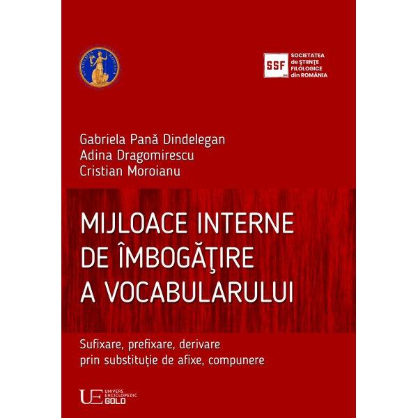 Cartea continu&259; seria de texte adresate special &537;colii elevi &537;i profesori ini&539;iat&259; de Editura Univers Enciclopedic din anul 2024 &Icirc;n cele patru capitole distincte numerotate cu cifre romane textul de fa&539;&259; examineaz&259; patru procedee interne de &icirc;mbog&259;&539;ire a vocabularului sufixarea prefixarea derivarea prin substitu&539;ie de afixe compunerea Dac&259; ad&259;ug&259;m &537;i faptul c&259; &icirc;ntr-unul dintre volumele 