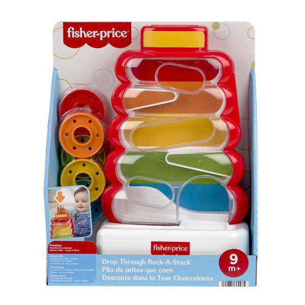 Jucaria Fisher-Price De Dezvoltare Turn Cu Discuri Colorate este special conceput pentru a stimula dezvoltarea timpurie a bebelusilor prin joaca interactiva si plina de culoare Setul include o structura transparenta cu traseu intern si discuri colorate pe care copilul le introduce in partea superioara urmarind cum acestea coboara in mod imprevizibil pana la baza Acest mecanism simplu dar captivant ajuta la dezvoltarea coordonarii mana-ochi si la intelegerea relatiei cauza-efect Designul 