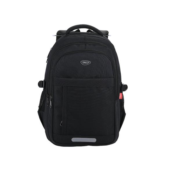 Ghiozdan &537;colar DACO GH5007 46 cm &ndash; negru ghiozdan adolescen&539;i cu 5 compartimente poliester rezistentGhiozdanul DACO GH5007 46 cm negru este alegerea ideal&259; pentru adolescen&539;i care au nevoie de spa&539;iu generos &537;i organizare eficient&259; Cu un design modern &537;i versatil acest ghiozdan este potrivit pentru utilizarea zilnic&259; la 