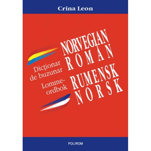 Cu peste 40000 de termeni aproximativ 20000 pentru fiecare sectiune dictionarul norvegian-romanroman-norvegian de buzunar este un instrument util pentru elevi studenti si profesori dar si pentru traducatori si autodidacti Pe linga cuvinte preluate din vocabularul de baza al limbii norvegiene si utilizate in vorbirea de zi cu zi in el au fost incluse numeroase neologisme termeni din limbajul colocvial stiintific si tehnic informatic juridic economic medical etc precum si 