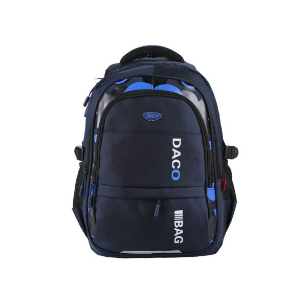 Ghiozdan &537;colar DACO GH5004A 45 cm &ndash; albastru &icirc;nchis ghiozdan adolescen&539;i cu 4 compartimente poliester rezistentGhiozdanul DACO GH5004A 45 cm albastru &icirc;nchis este alegerea ideal&259; pentru adolescen&539;i care au nevoie de un rucsac practic rezistent &537;i bine organizat Cu un design clasic &537;i versatil acest ghiozdan este perfect pentru 