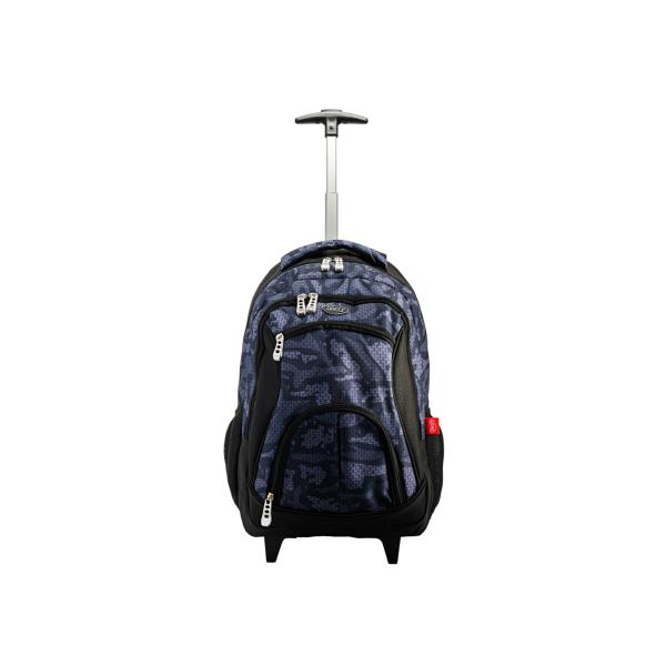 Ghiozdan troler 43 cm GH4623 DACO &ndash; compact organizat &537;i u&537;or de transportatGhiozdanul troler DACO GH4623 43 cm este alegerea ideal&259; pentru elevii care &icirc;&537;i doresc un ghiozdan practic bine compartimentat &537;i u&537;or de transportat Datorit&259; sistemului cu m&acirc;ner telescopic &537;i 2 ro&539;i acesta permite deplasarea f&259;r&259; 