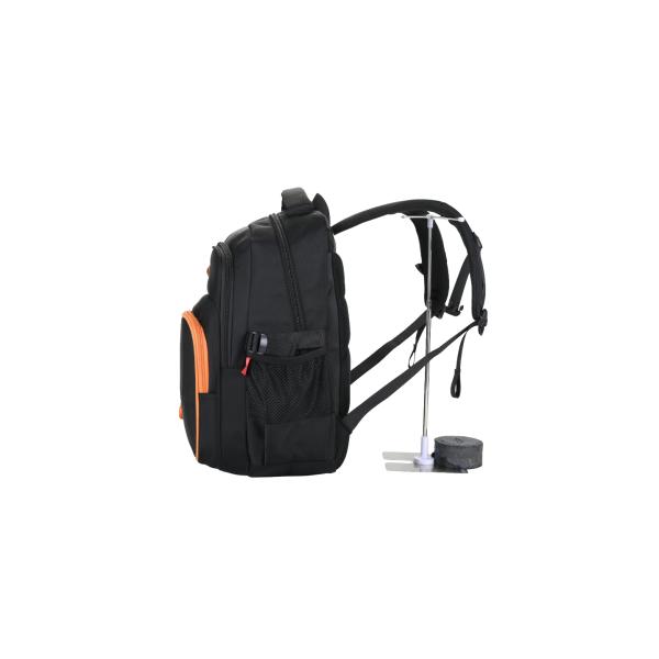 Ghiozdan &537;colar DACO GH5008N 41 cm &ndash; negruportocaliu ghiozdan &537;colari cu 3 compartimente poliester rezistentGhiozdanul DACO GH5008N 41 cm negru &537;i portocaliu este alegerea ideal&259; pentru &537;colari care au nevoie de un rucsac practic rezistent &537;i u&537;or de organizat Designul modern &icirc;n combina&539;ie de culori contrastante ofer&259; 