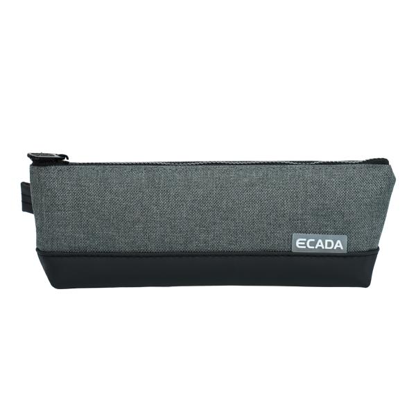Penar 1 fermoar borset&259; ECADA 78500GR &ndash; simplu compact &537;i durabilPenarul tip borset&259; ECADA 78500GR este alegerea ideal&259; pentru cei care caut&259; un accesoriu practic &537;i eficient pentru organizarea rechizitelor zilnice Cu un design modern &537;i discret &icirc;n culori negru &537;i gri acest penar se potrive&537;te perfect at&acirc;t pentru 
