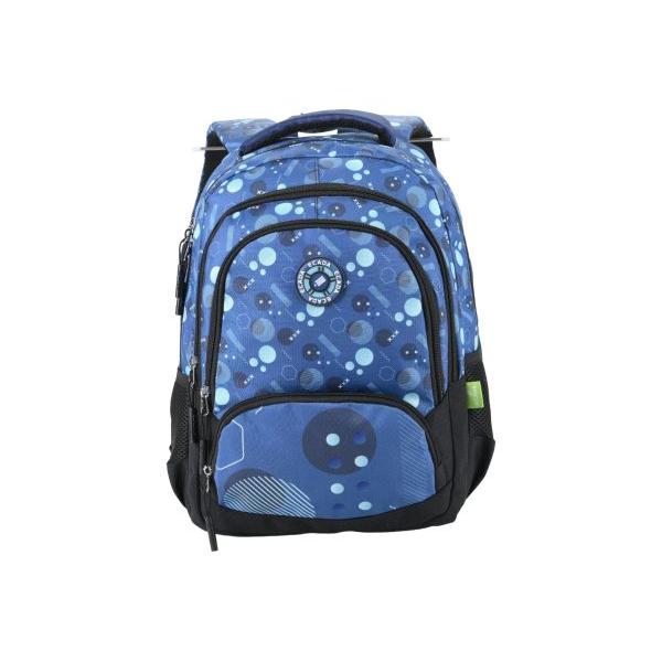 Ghiozdan &537;colar ECADA 614510 41 cm albastru cu model abstractGhiozdanul&nbsp;ECADA 614510&nbsp;este un accesoriu practic &537;i modern ideal pentru elevii care &icirc;&537;i doresc un design atractiv &537;i o organizare eficient&259; a rechizitelor Modelul &icirc;n nuan&539;e de albastru cu imprimeu abstract inspirat de 