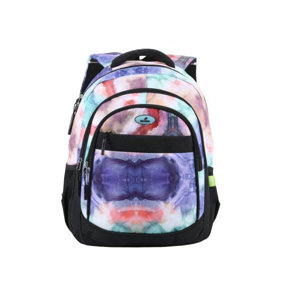 Ghiozdan &537;colar ECADA 61446 46 cm &ndash; multicolor ghiozdan adolescen&539;i cu 4 compartimente poliester rezistentGhiozdanul ECADA 61446 46 cm multicolor este alegerea ideal&259; pentru adolescen&539;i care &icirc;&537;i doresc un rucsac spa&539;ios rezistent &537;i cu un design modern Combina&539;ia multicolor&259; ofer&259; un aspect dinamic &537;i original 