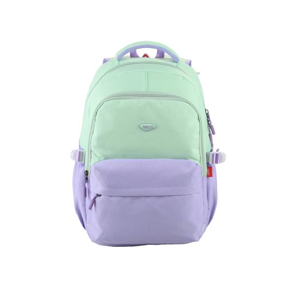 Ghiozdan &537;colar DACO GH5005T 45 cm &ndash; movverde deschis ghiozdan adolescen&539;i cu 3 compartimente poliester rezistentGhiozdanul DACO GH5005T 45 cm mov &537;i verde deschis este alegerea ideal&259; pentru adolescen&539;i care &icirc;&537;i doresc un rucsac practic u&537;or &537;i modern Combina&539;ia de culori ofer&259; un aspect fresh &537;i atractiv 