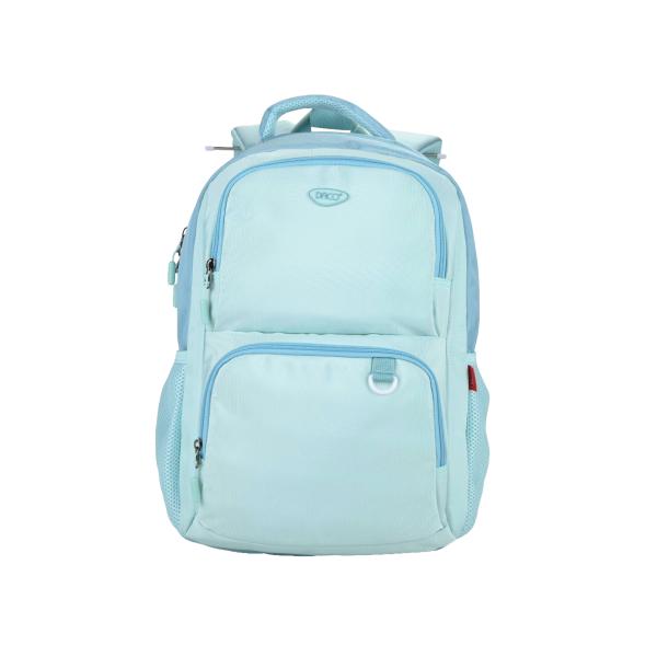 Ghiozdan &537;colar DACO GH5000T 43 cm &ndash; turcoaz ghiozdan adolescen&539;i cu 3 compartimente poliester rezistentGhiozdanul DACO GH5000T 43 cm turcoaz este alegerea ideal&259; pentru adolescen&539;i care &icirc;&537;i doresc un rucsac compact practic &537;i modern Culoarea turcoaz ofer&259; un aspect fresh &537;i atractiv fiind potrivit pentru utilizarea 
