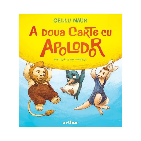 O nou&259; aventur&259; cu cel mai iubit pinguin ApolodorApolodor pinguinul c&259;l&259;tor Amedeu cel mai cumsecade leu &537;i cangurul Ilie sunt foarte buni prieteni Lumea &icirc;ntreag&259; este pentru ei un mare loc de joac&259; Cu zmeul &icirc;n zbor prin ap&259; al&259;turi de pe&537;ti cu schiurile pe z&259;pad&259; pe r&acirc;nd medici inventatori sau sportivi cei trei sunt nedesp&259;r&539;i&539;i &537;i &icirc;nva&539;&259; unul de la 