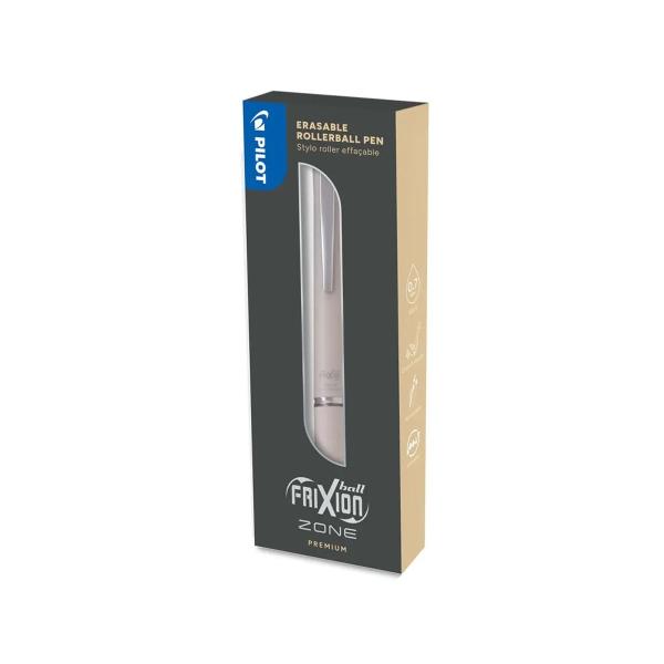 Roller cu cerneala Pilot Frixion Clicker Zone 07 mm ambalat in cutie cadouDispun&acirc;nd de &icirc;mbun&259;t&259;&539;iri at&acirc;t pentru cerneal&259; c&acirc;t &537;i pentru designul corpului FriXion Ball Zone duce pe noi culmi cel mai popular roller cu cerneala termosensibila din lume Cerneala sa este cu 30 mai vibrant&259; dec&acirc;t cerneala neagr&259; original&259; FriXion Un arc de amortizare din mecanismul rollerului face clicul rollerului s&259; fie 