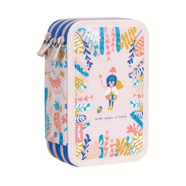 Organizeaz&259;-&539;i rechizitele &icirc;ntr-un mod eficient &537;i stilat cu penarul MILAN cu 3 fermoare din colec&539;ia Roller 2 Inspirat de patinele retro cu patru ro&539;i designul acestui penar combin&259; tonuri de albastru mu&537;tar &537;i roz oferind un look vesel &537;i dinamicCaracteristici principale&9989; Compartimentare 3 fermoare pentru organizare eficient&259;&9989; Penarul 