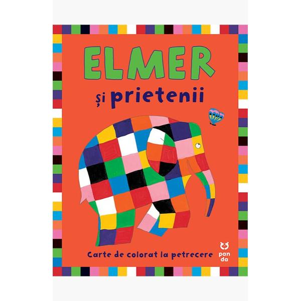 Bun venit &icirc;n lumea lui ElmerDescoper&259; aventurile amuzante ale elefantului multicolorDescoper&259; distrac&539;ia prietenia &icirc;ncrederea &icirc;n sine bun&259;tatea curajul unicitatea &537;i creativitateaCartea este destinat&259; &icirc;n special copiilor de 2&ndash;4 ani Con&539;ine pagini de colorat cu Elmer &537;i prietenii lui inspirat&259; din universul celebrului elefant multicolor Elmer creat de David McKee 