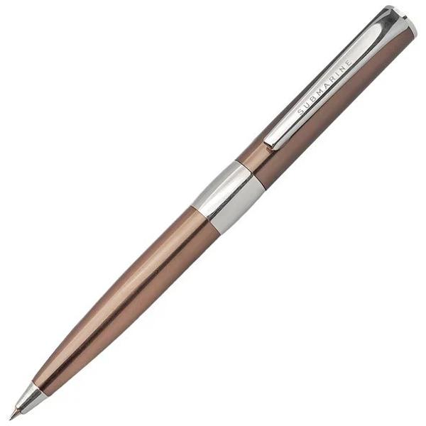 Pix Coffee cu mecanism prin r&259;sucire mina tip Parker culoare albastru v&acirc;rf de 06 mmCorpul de culoare maro-auriu imit&259; nuan&539;ele calde ale cafelei iar mina las&259; miros de cafea pe h&acirc;rtieMod de ambalare cutie metalic&259;