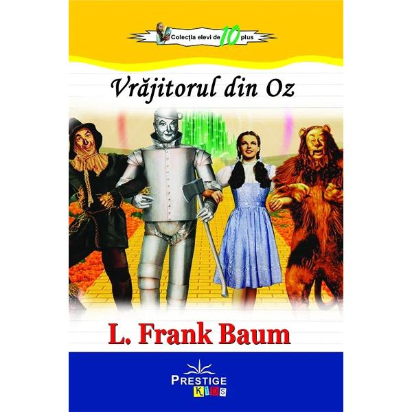 L Frank Baum 1856&minus;1919S-a nascut pe 15 mai 1856 in Chittenango New York SUA A fost un important scriitor american de carti pentru copii celebru in special pentru cartea Vrajitorul din Oz 1900 si alte 13 continuarea acesteia cu actiunea tot pe Taramul din Oz Tatal sau un prosper om de afaceri i-a cumparat o tipografie pe cand avea 14 ani A inceput sa editeze propria revista The Roselawn Home Journal Pe la varsta majoratului a devenit interesat de teatru si 