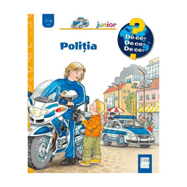 Cu sirenele pornite &537;i girofarurile sc&acirc;nteind pe strada nocturn&259; ma&537;ina de poli&539;ie gone&537;te spre locul accidentului Este doar una dintre nenum&259;ratele secven&539;e din via&539;a unui poli&539;ist expus&259; pe &icirc;n&539;elesul celor mici pe paginile c&259;r&539;ii &bdquo;Poli&539;ia&rdquo;Cum art&259; o sec&539;ie de poli&539;ie &537;i ce se &icirc;nt&acirc;mpl&259; acolo &icirc;n s&259;lile dotate cu ecrane microfoane &537;i 