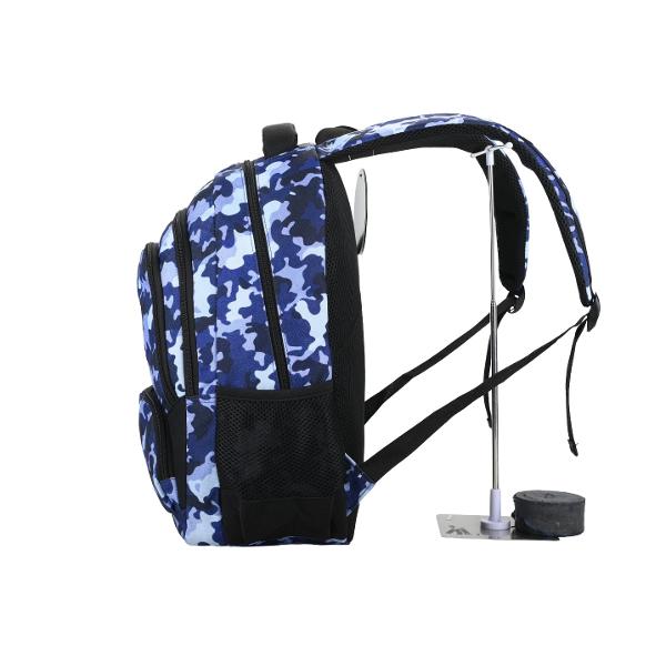 Ghiozdan &537;colar ECADA 61496 46 cm model camuflaj albastruGhiozdanul ECADA 61496 este alegerea ideal&259; pentru elevii care prefer&259; un stil modern &537;i dinamic Designul cu model camuflaj &icirc;n nuan&539;e de albastru ofer&259; un aspect cool &537;i versatil potrivit pentru &537;coal&259; &537;i activit&259;&539;ile de zi cu ziCu dimensiuni generoase &537;i compartimentare eficient&259; acest ghiozdan permite organizarea optim&259; a 