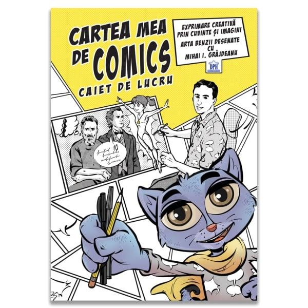 Caiet de lucru pentru copii &537;i adolescen&539;i pasiona&539;i de desen manga &537;i benzi desenate care &icirc;i ajut&259; s&259; creeze propriile personaje scene &537;i pove&537;ti ilustrate pas cu pasUn ghid practic &537;i creativ pentru copiii care iubesc s&259; deseneze &537;i vor s&259; descopere cum se realizeaz&259; o band&259; desenat&259; Conceput sub forma unui caiet interactiv volumul combin&259; explica&539;iile accesibile cu 