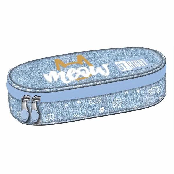 Penarul ST Right PC01 din colectia grafica Meow Mood este o alegere practica pentru organizarea instrumentelor de scris avand un corp rigidizat si un format compact usor de transportat in ghiozdanInteriorul include o clapeta pentru organizare si elemente dedicate pentru rechizite mici astfel incat pixurile creioanele si accesoriile sa fie mereu la indemana1 compartiment principal incapatorClapeta interioara cu spatiu pentru instrumente de 