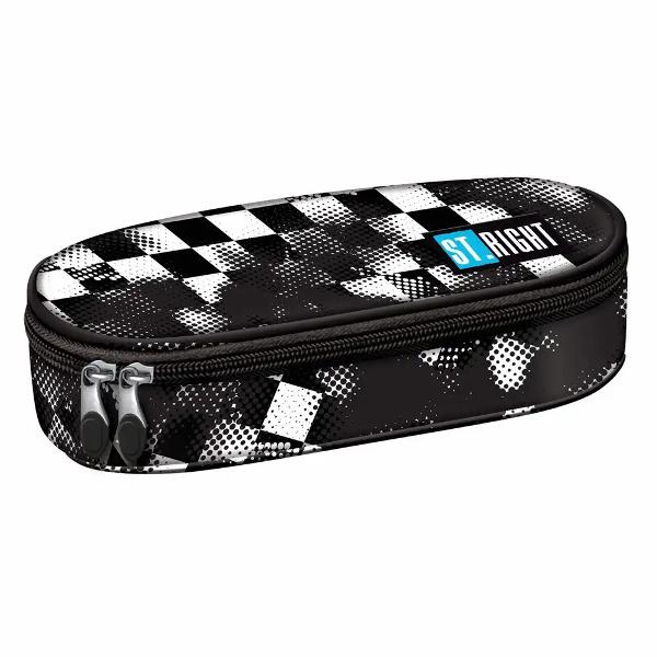 Penarul Majewski ST Right PC01 din colectia Race Check este un penar rigidizat conceput pentru organizarea eficienta a instrumentelor de scris Are un format compact usor de transportat in ghiozdan si include o clapeta interioara pentru aranjarea accesoriilorConstruit cu corp rigidizat cu spuma si materiale rezistente este potrivit pentru utilizare zilnica pastrand rechizitele bine protejate si usor de gasit1 compartiment principal incapatorClapeta 