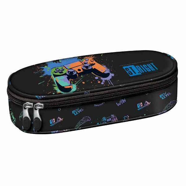 Penarul Majewski ST Right PC01 din colectia grafica Game Controller Splash este un penar rigidizat conceput pentru o organizare clara a instrumentelor de scris si a accesoriilor mici Formatul compact il face usor de transportat in ghiozdan fiind potrivit pentru utilizare zilnicaAre un compartiment principal incapator clapeta interioara pentru aranjarea instrumentelor de scris si un buzunar interior din plasa cu fermoar pentru obiecte miciBrand 
