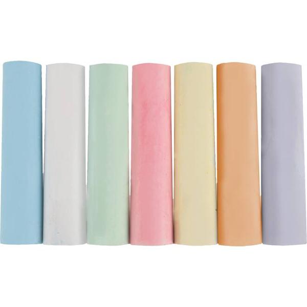 Creta colorata pentru asfalt Stylex 20 de bucati in cutie din plastic 48107