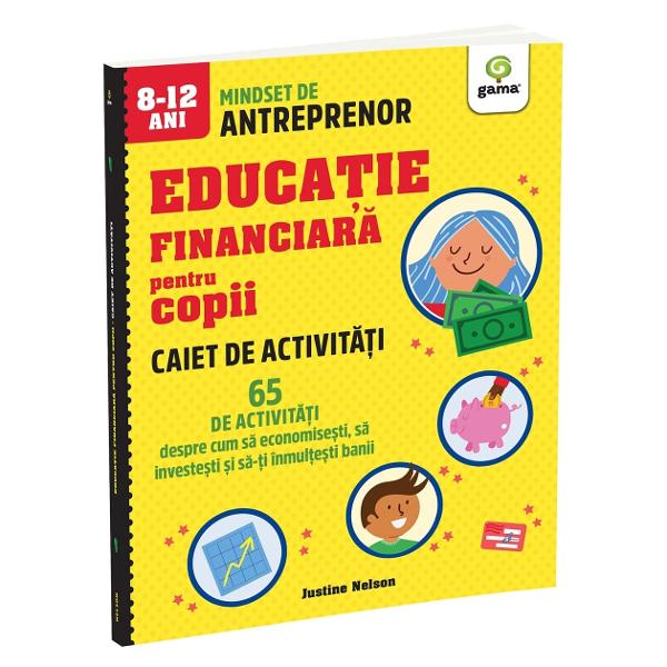 Devino un geniu financiar cu ajutorul activit&259;&539;ilor pentru copiii &icirc;ntre 8 &537;i 12 aniBanii joac&259; un rol important &icirc;n lume a&537;a c&259; e foarte important s&259; &icirc;n&539;elegi cum s&259;-i administrezi Acest caiet de activit&259;&539;i &icirc;&539;i va ar&259;ta cum s&259; ai grij&259; &icirc;ntr-un mod inteligent de finan&539;ele tale Prin intermediul unor exerci&539;ii captivante vei &icirc;nv&259;&539;a cum s&259;-&539;i 