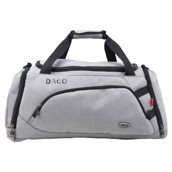 Geanta de voiaj DACO GL195 este alegerea ideal&259; pentru excursii c&259;l&259;torii scurte sau activit&259;&539;i sportive oferind un echilibru perfect &icirc;ntre spa&539;iu generos &537;i design practicFabricat&259; din material rezistent din poliester aceast&259; geant&259; are un model clasic &537;i elegant &icirc;n culoare gri care se potrive&537;te cu orice stil Cele 6 compartimente sunt g&acirc;ndite pentru o organizare eficient&259; astfel 