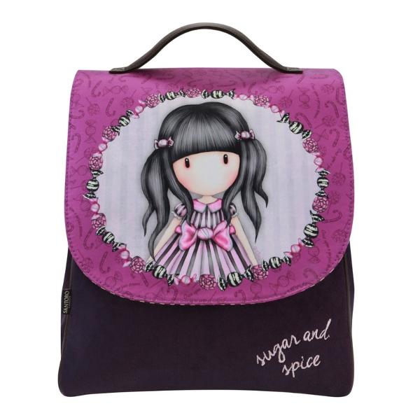 Gorjuss Rucsac cu broderie - Sugar and Spice un rucsac fashion pentru fetita ta si pentru cele mai frumoase plimbari de weekendMaterial TextilDimensiuni 31 x 27 x 12cmVarsta recomandata 3 ani