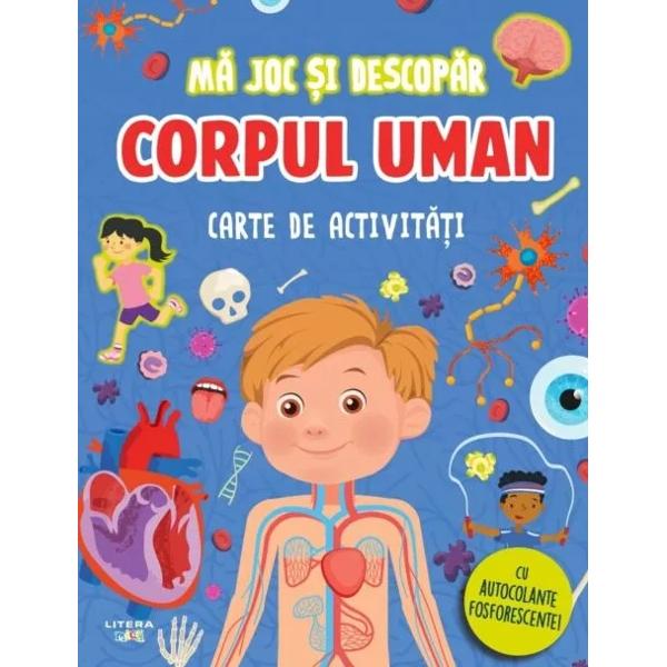 Afl&259; secretele corpului umanTe-ai &icirc;ntrebat vreodat&259; cum func&539;ioneaz&259; corpul t&259;u Cum reu&537;e&537;ti s&259; te mi&537;ti s&259; cre&537;ti &537;i s&259; g&acirc;nde&537;ti De ce te &icirc;mboln&259;ve&537;ti &537;i ce po&539;i face ca s&259; te men&539;ii s&259;n&259;tos Afl&259; r&259;spunsurile la toate aceste &icirc;ntreb&259;ri &537;i la multe altele cu ajutorul numeroaselor activit&259;&539;i cu autocolante 