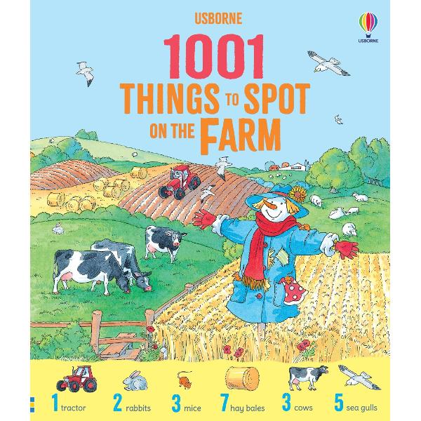 This busy puzzle book provides hours of screen-free entertainment for young children while they spot all kinds of things on different kinds of farms From milking time at a dairy to shearing day and bees on a honey farm to picking fruit in an orchard these busy scenes take the reader to all kinds of farming environments Numbered icons on each page show what to find in the scene and how many to count While they are kept busy poring over the richly illustrated busy scenes they will be 