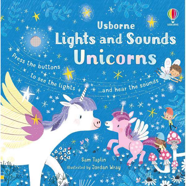 When little children press each button in this unique novelty book the enchanting scenes are brought to life with twinkling lights and beautiful sounds Join Rosie the little unicorn and her friends the fairies elves and dragons as she searches for lots of sparkling things in this magical story