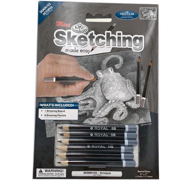 Schita creion incepatori mica CaracatitaDesenarea si schitarea sunt hobby-uri grozave pe care le poti face &icirc;n orice moment Te invitam sa indraznesti sa pasesti in aceasta lume inedita a hobby-ului prin acest set&nbsp;Schita creion incepatori mica Caracatita&nbsp;care urmand ghidarea reda un succes Este un prim pas spre a-ti putea elibera mintea de la orice te streseaza si este o modalitate excelenta de a te distra si de a-ti lasa mintea 