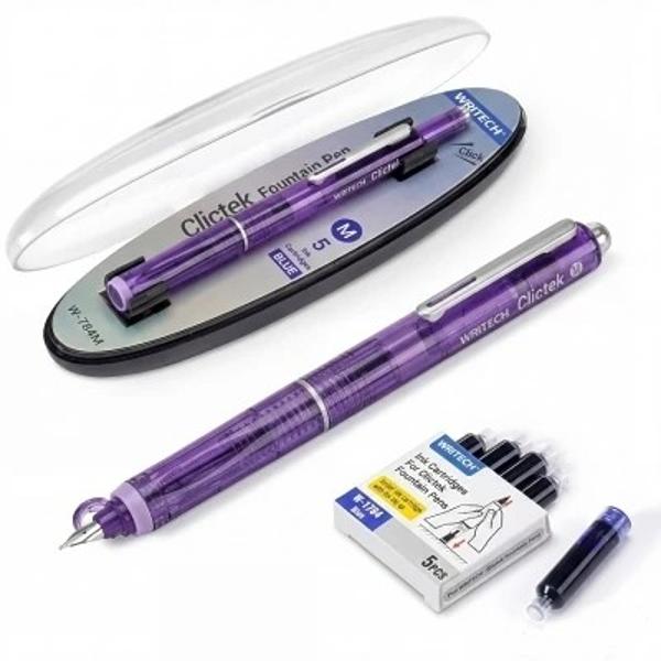Stiloul retractabil Writech&nbsp;&icirc;mbin&259; elegan&539;a &537;i func&539;ionalitatea modern&259; &icirc;ntr-un instrument de scris premium ideal at&acirc;t pentru &537;coal&259; c&acirc;t &537;i pentru birou Designul retractabil inovator ofer&259; confort sporit &icirc;n utilizare &537;i elimin&259; grija pierderii capacului&nbsp;Prev&259;zut cu&nbsp;mecanism tip click silen&539;ios stiloul permite utilizarea 