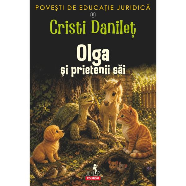 Olga &537;i prietenii s&259;i este o poveste plin&259; de c&259;ldur&259; despre prietenie reguli &537;i felul &icirc;n care putem tr&259;i &icirc;n armonie &icirc;mpreun&259;Cartea &icirc;i poart&259; pe cei mici &icirc;ntr-o curte umbroas&259; unde animalele &icirc;nva&539;&259; pas cu pas ce &icirc;nseamn&259; respectul grija fa&539;&259; de ceilal&539;i responsabilitatea &537;i curajul de a spune adev&259;rul Al&259;turi de Olga 