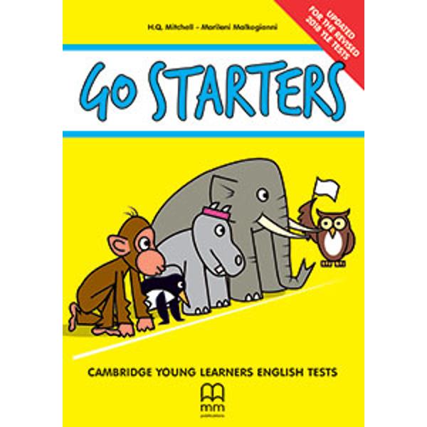 este un suport de curs pentru cei care se pregatesc pentru examenul Cambridge YLE STARTERS Young Learners Starters&nbsp;contine 14 lectii cu diverse exercitii pentru cele 4 abilitati reading writing listening speakinginclude 5 modele de teste complete pentru pregatirea examenului YLE Starters